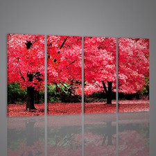 QUADRI MODERNI AUTUMN FANTASY QUADRO MODERNO XXL FIORI ARREDAMENTO CASA SALOTTO