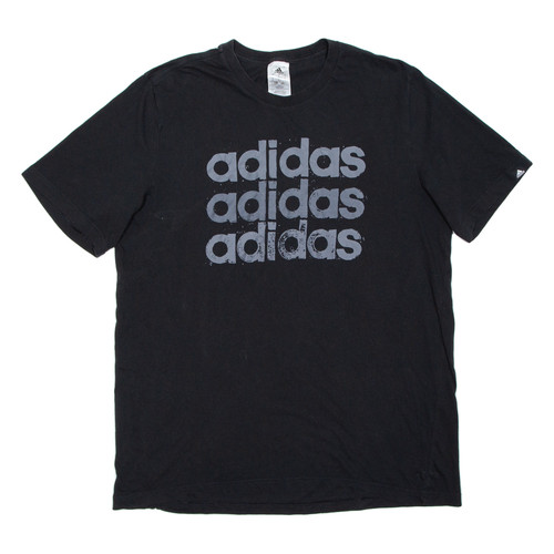 Adidas maglietta uomo nera - da,