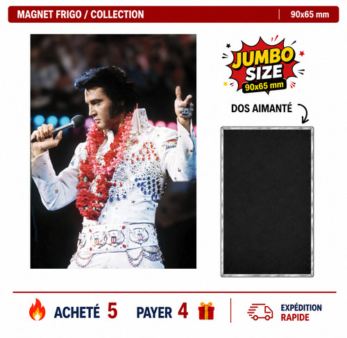 Magnet frigo elvis presley - presley, v7