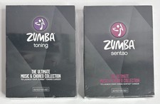Zumba Toning + Sentao - The Ultimate Music & Choreo Collection DVD Box Set NEW