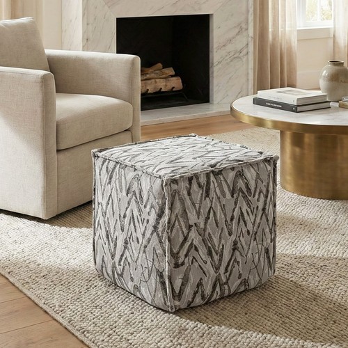 Hampton square pouf ottoman - hampton,