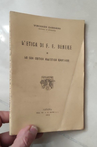 Gargano etica beneke - gargano, l'etica