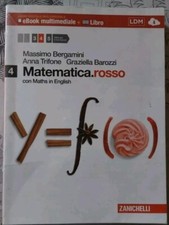 Matematica rosso con ebook - 4,