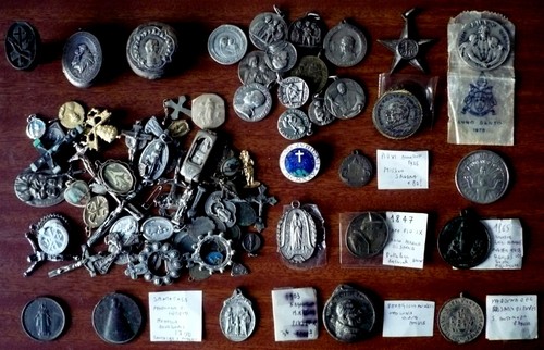 Medaglie monete religione 1700 - medaglie,