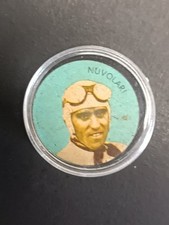 figurina dischetto Ferrero Nuvolari
