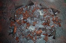 1/72 HO Lotto ESCI Atlantic Accampamento Indiano Far West Zulu OOP Non Dipinti