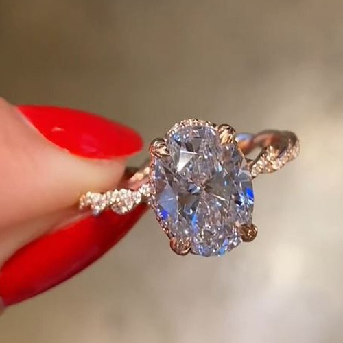 Anello fidanzamento ritorto - anello,