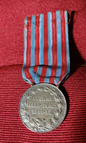 Medaglia guerra italo - guerra, turca
