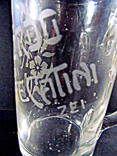 ZEI - RICORDO DI MONTECATINI antico BICCHIERE con manico tazza vintage terme