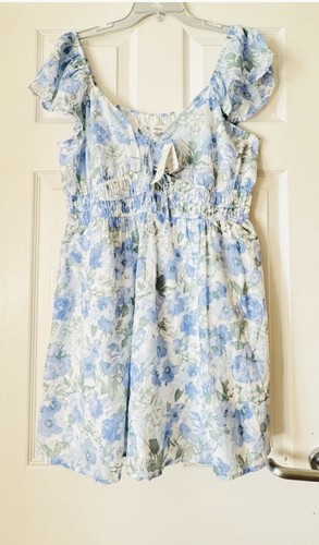 Abito hollister blu floreale - hollister,