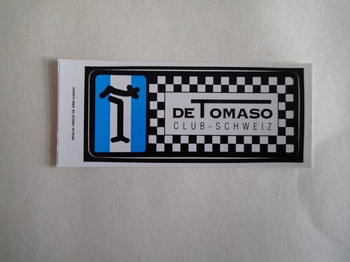 Adesivo detomaso club - adesivo, club-schweiz