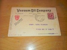 PUBBLICITA' GENOVA VACUUM OIL COMPANY