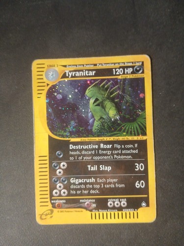 Pokemon card tyranitar - pokemon,