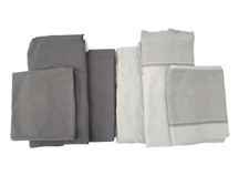 BIANCALUNA 2 lenzuola letto singolo colore grigio usato buone condizioni