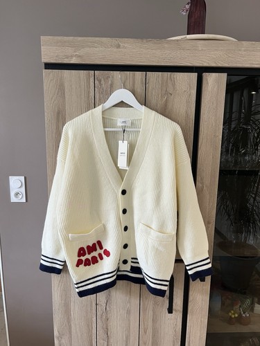 Pull cardigans ami paris - pull,
