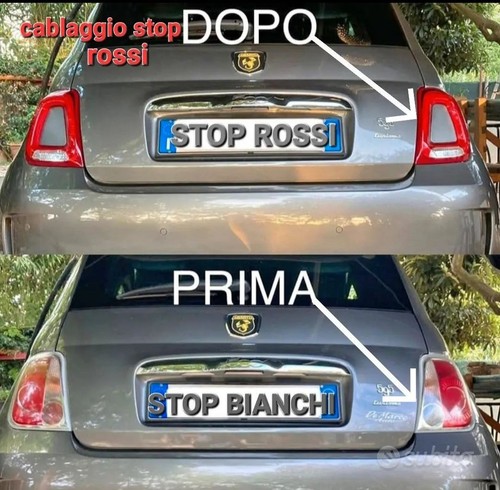 Cablaggio restyling fiat 500 - cablaggio,