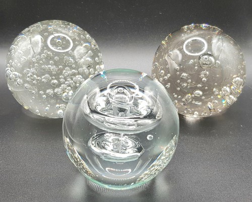 Clear glass vintage mid