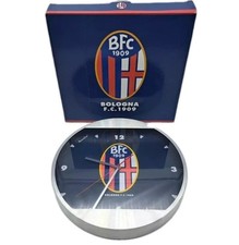 OROLOGIO DA PARETE BOLOGNA F.C.1909 SQUADRA CALCIO-SERIE A-WALL CLOCK-MONTRE-VER