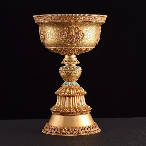 Lampada candela ottone