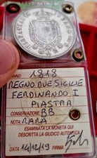 120 Grana 1818 Regno Di Napoli Silver Coin Naples Very Good Condition