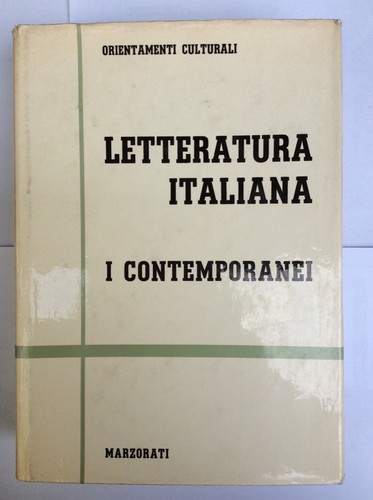 Libro letteratura italiana - libro,
