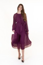 Abito lungo plissettato Dixie