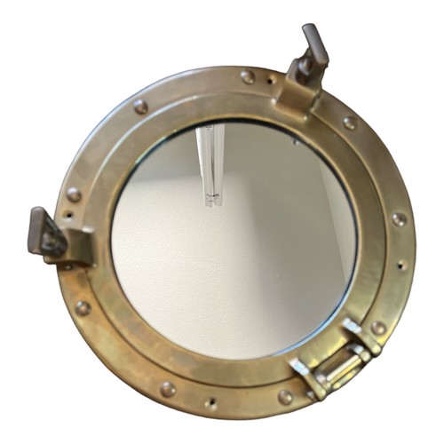 Specchio oblò nave ottone - 11",