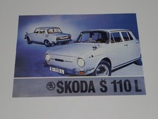 SKODA S 110 L DEPLIANT