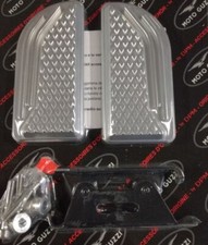 Cover pedane pilota + pedane passeggero alluminio Moto Guzzi California 1400