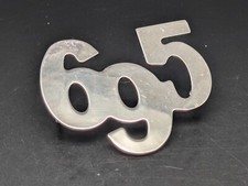 FIAT ABARTH EPOCA 695 63MM LOGO SIGLA EMBLEMA FREGIO STEMMA SCRITTA BADGE TARGA