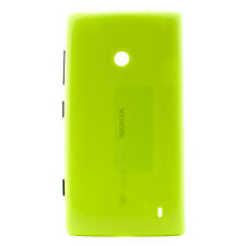 00812H3 Cover batteria giallo con scritta avea per Microsoft Lumia 520 originale