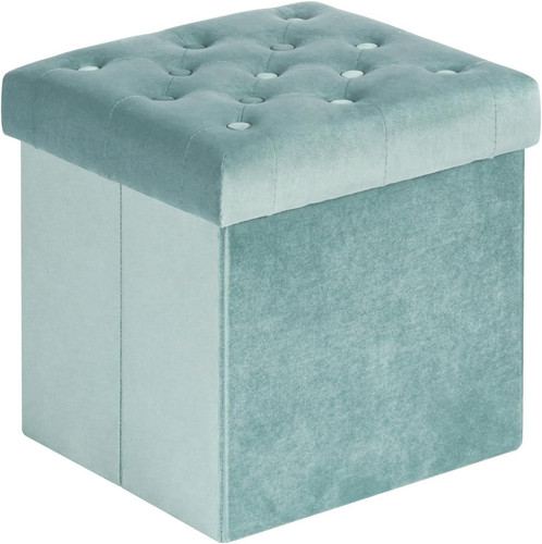 Pouf contenitore velluto - pouf,