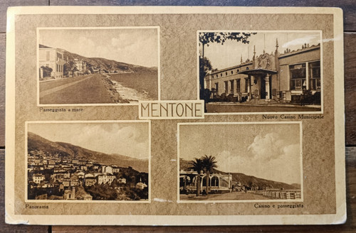 Anni mentone vedutine - mentone,