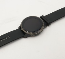 Smartwatch Garmin Venu AMOLED GPS (lunetta ardesia/custodia nera con cinturino in silicone)