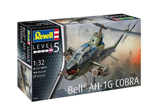 Revell 03821 bell cobra - revell, ah-1g