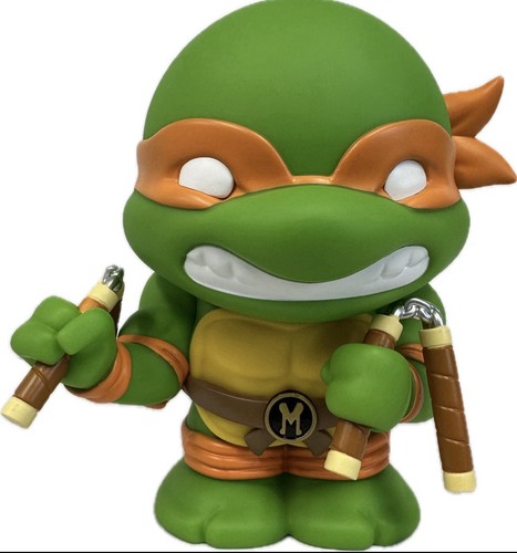 Coin bank tmnt michelangelo - -,