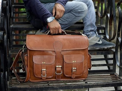 Borsa uomo tracolla vintage