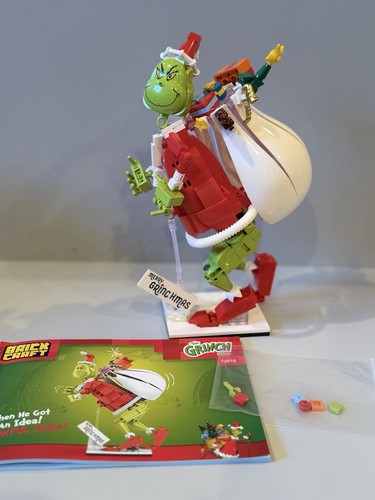 Grinch brick craft - brick, set