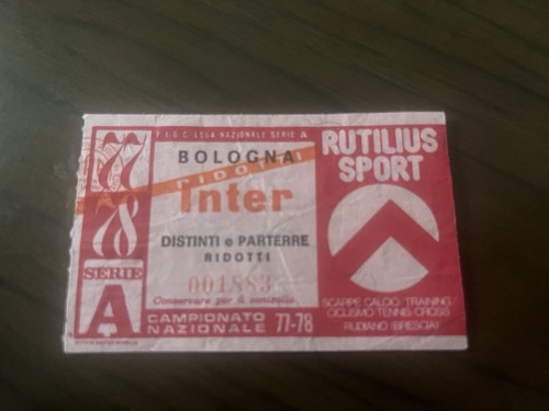 Bologna inter biglietto - bologna-inter, biglietto/ticket