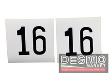 Coppia adesivi 16 Ducati Paul