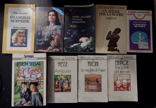 Lotto stock libri romanzi - lotto,