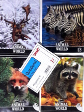 Animal World 4 quaderni A5