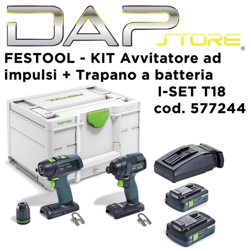 Festool set avvitatori e - -,