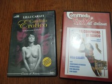 LOTTO 3 DVD LILLI CARATI - CANDIDO EROTICO  VERSIONE INTEGRALE COMPAGNA DI BANCO