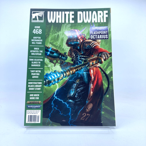 White dwarf 468 rivista giochi - dwarf,