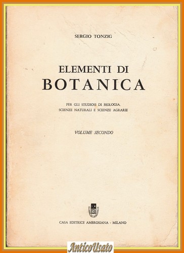 Elementi botanica sergio - elementi,