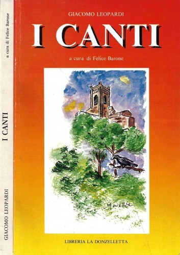 Canti giacomo leopardi - i,