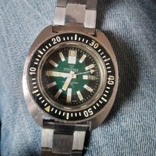 Roundex Rodania Super Suisso 3000 Diver 1000m Vintage 70s