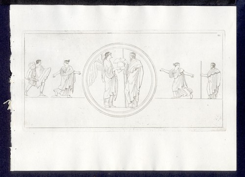 Scena vaso antico di - su,
