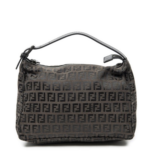 Fendi mini pochette dark brown - mini,